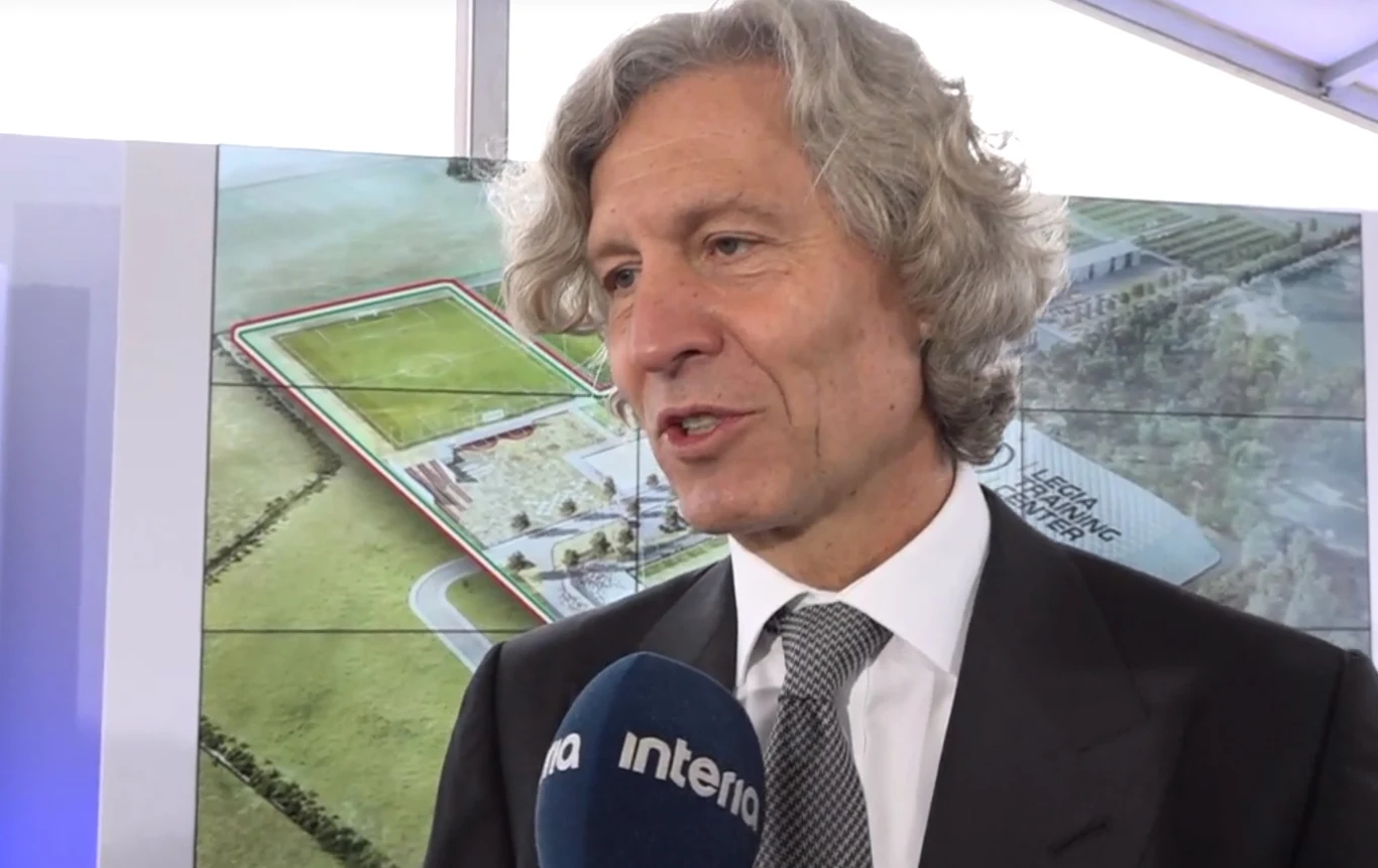 Prezes Legii Dariusz Mioduski Prezes Legii Dariusz Mioduski