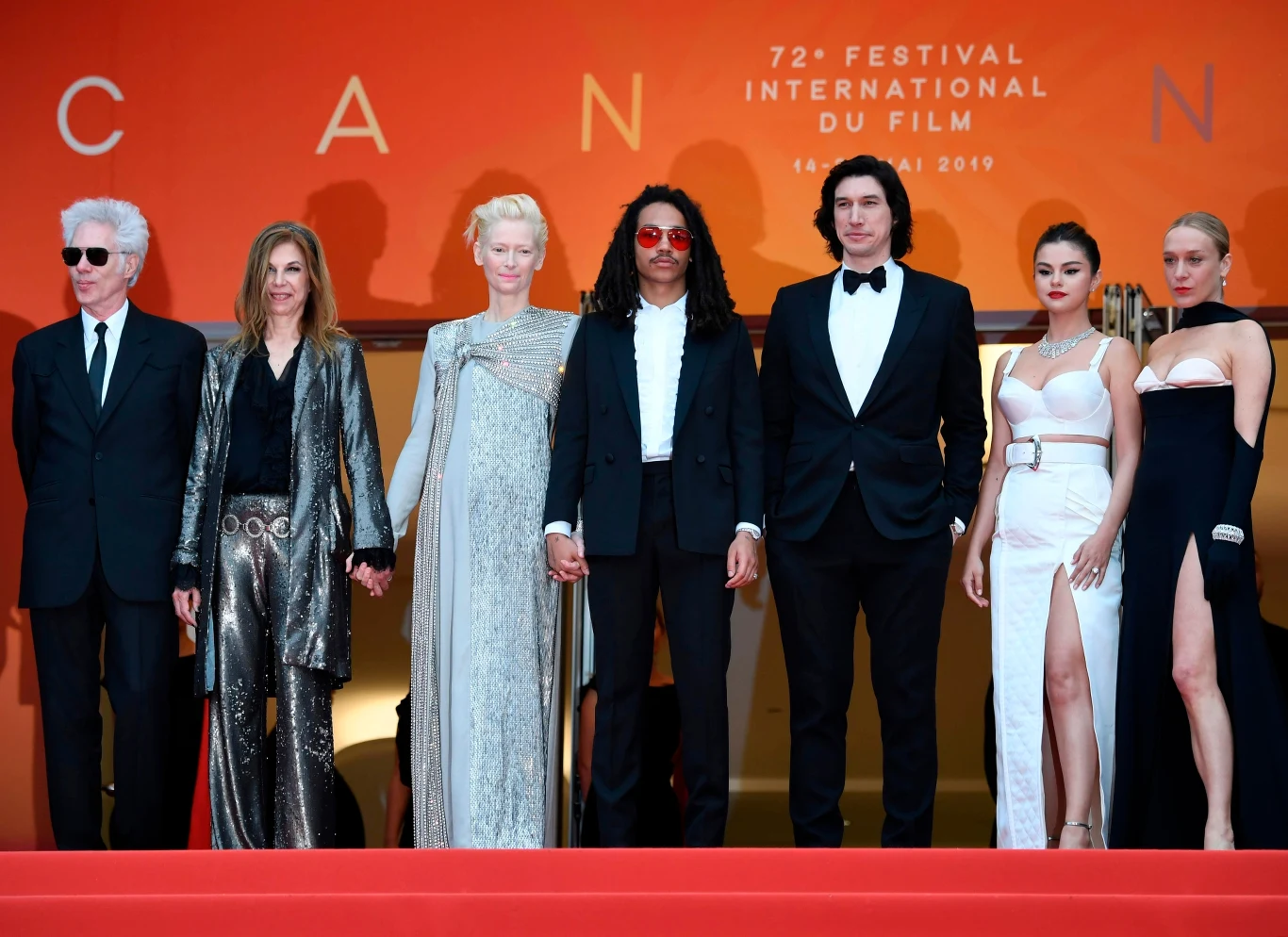 Jim Jarmusch, Sara Driver, Tilda Swinton, Luka Sabbat, Adam Driver, Selena Gomez i Chloe Sevigny