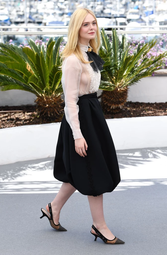 Elle Fanning na festiwalu w Cannes (maj 2019)