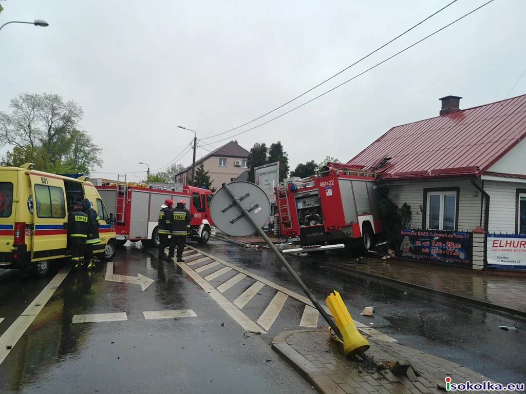 Miejsce wypadku / Fot: isokolka.eu Miejsce wypadku / Fot: isokolka.eu