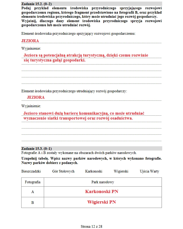 Matura 2019: Geografia poziom rozszerzony Matura 2019: Geografia poziom rozszerzony