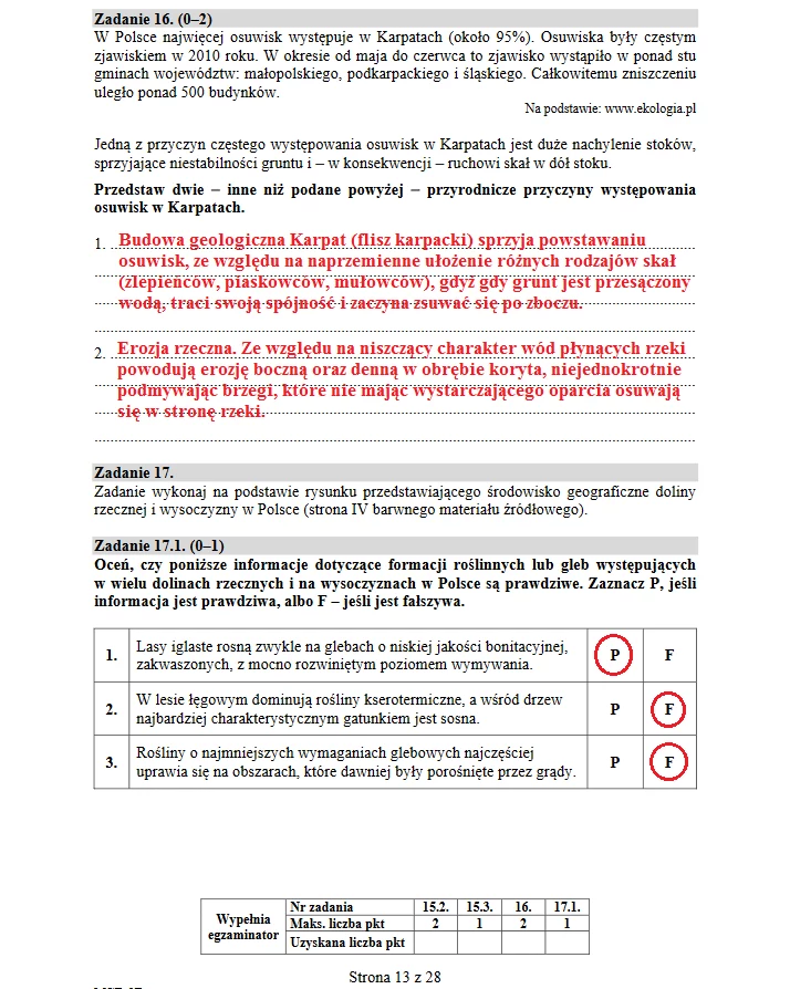 Matura 2019: Geografia poziom rozszerzony Matura 2019: Geografia poziom rozszerzony