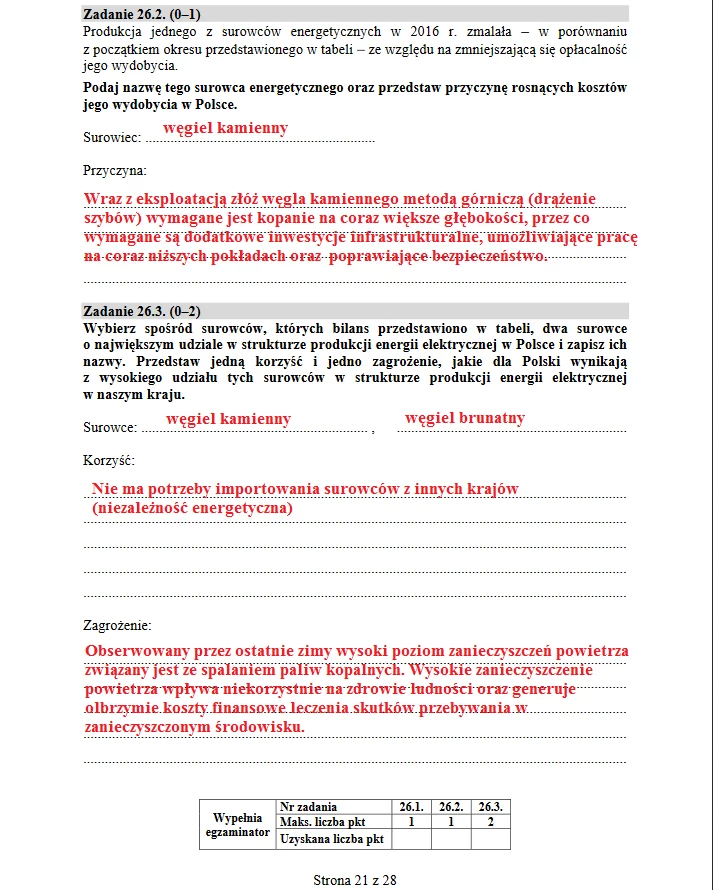 Matura 2019: Geografia poziom rozszerzony Matura 2019: Geografia poziom rozszerzony