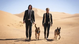 Keanu Reeves i Halle Berry w filmie "John Wick 3"