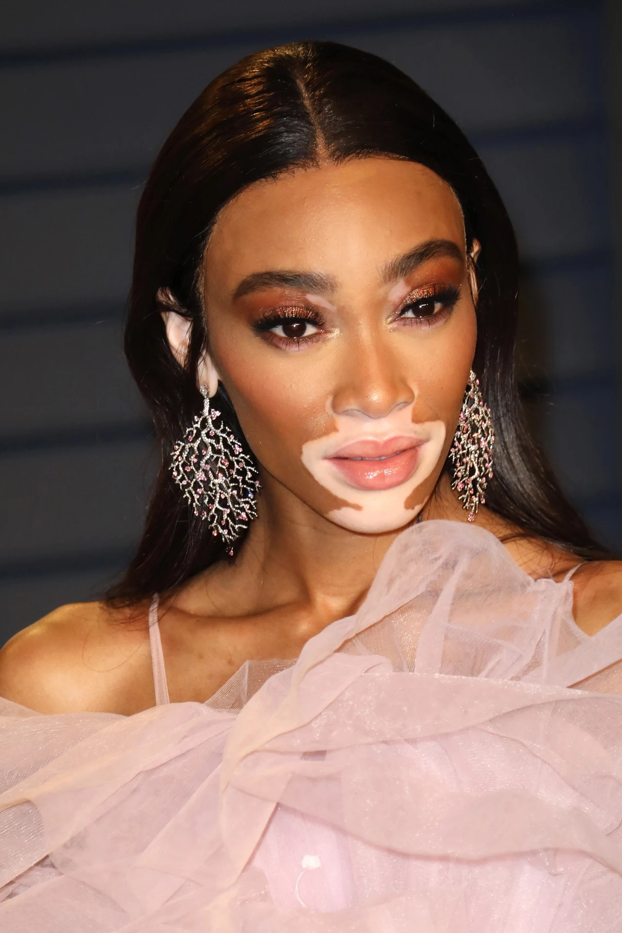 Winnie Harlow. Pokaz mody Winnie Harlow. Pokaz mody