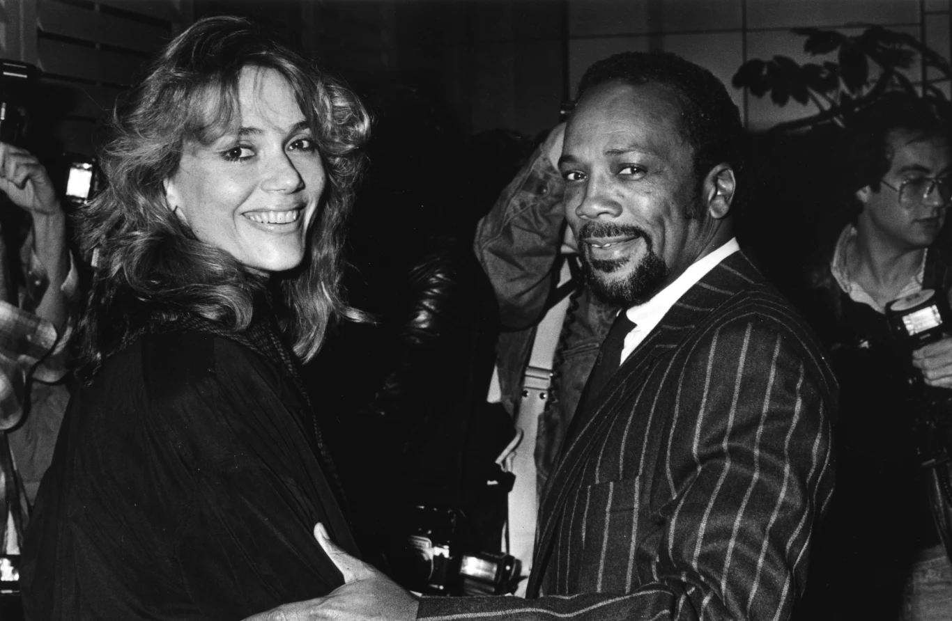 Peggy Lipton i Quincy Jones Peggy Lipton i Quincy Jones