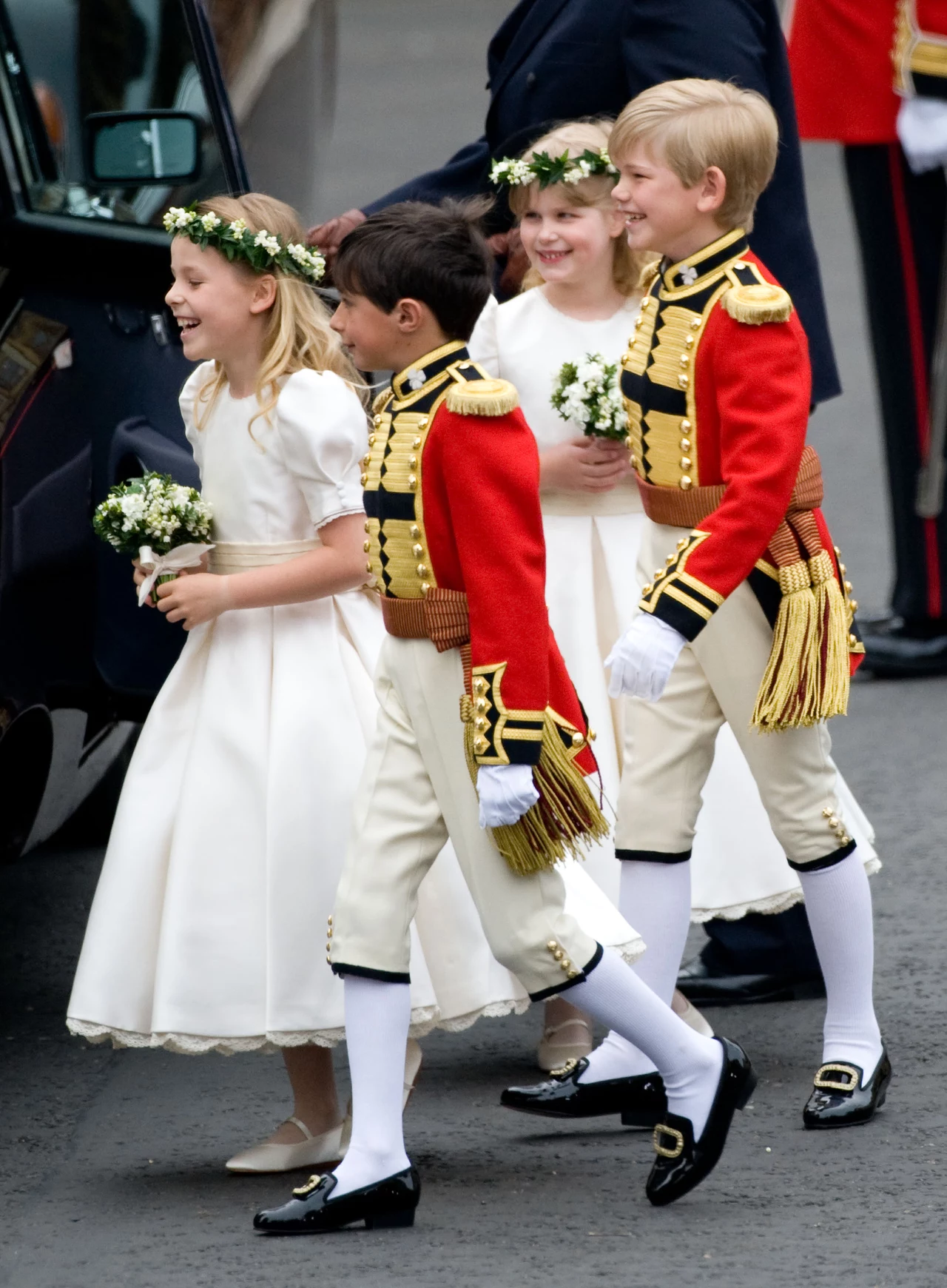 Ludwika Windsor z kuzynostwem Ludwika Windsor z kuzynostwem