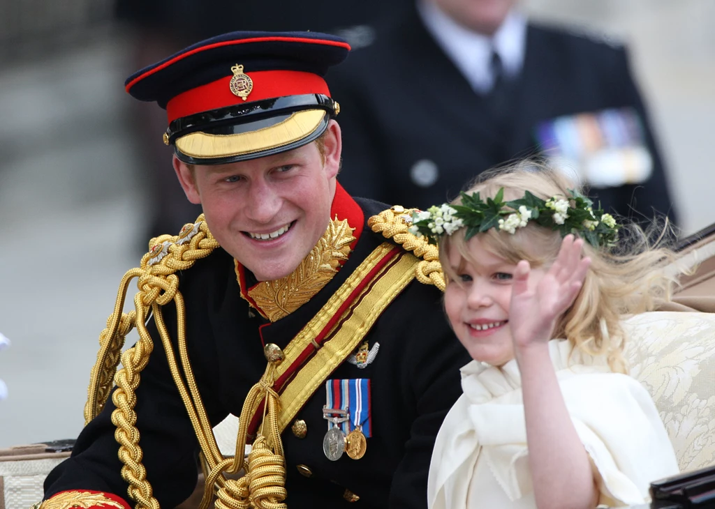Ludwika Windsor i książę Harry Ludwika Windsor i książę Harry