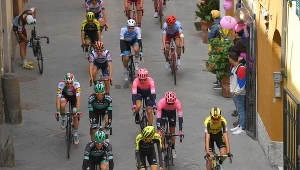 Rafał Majka (Bora-hansgrohe) na trasie Giro