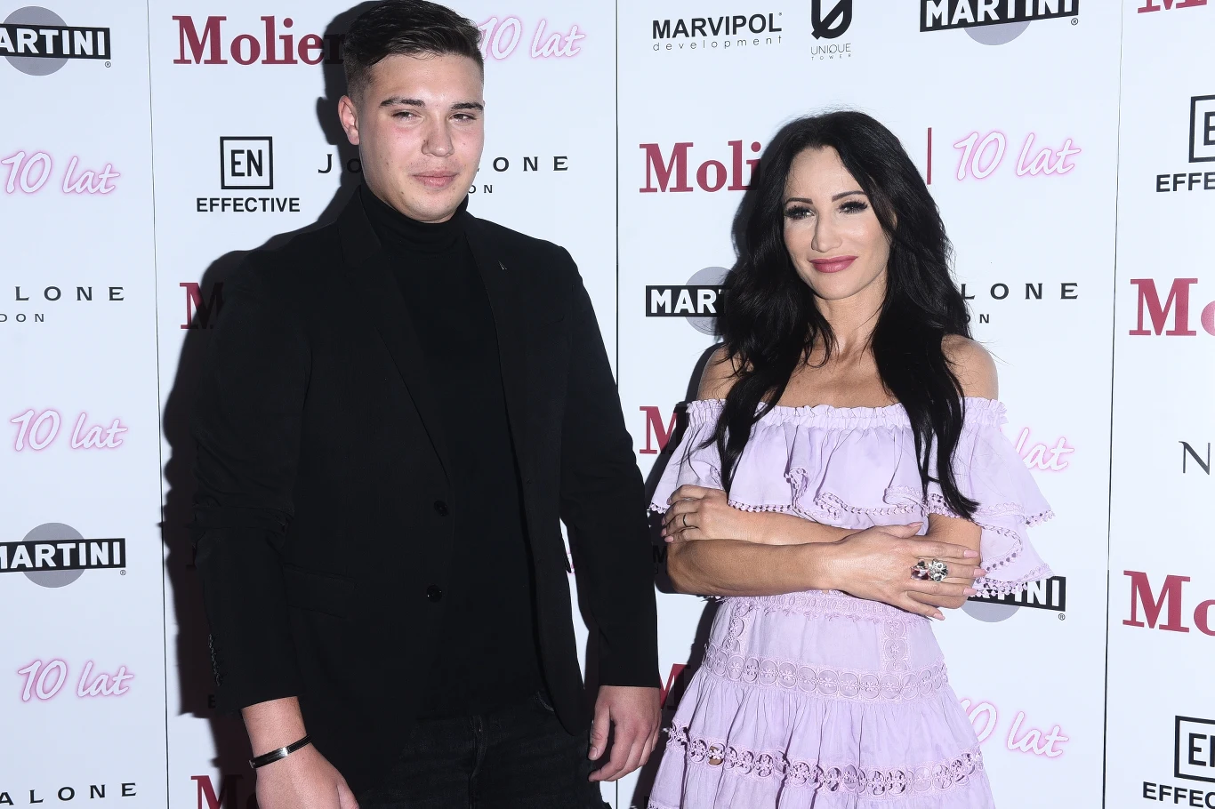 Justyna Steczkowska z synem Leonem Justyna Steczkowska z synem Leonem