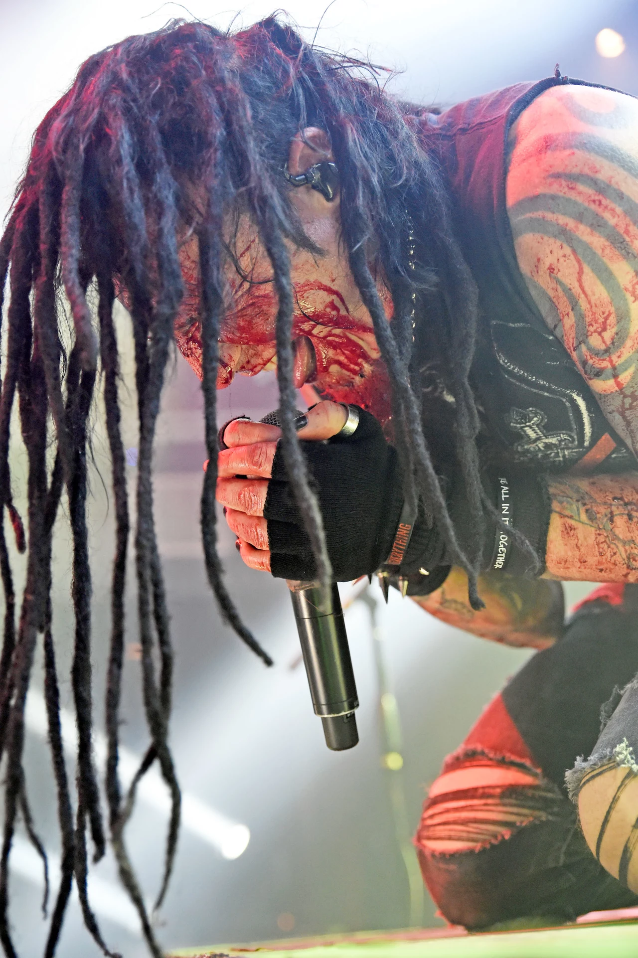 Chad Gray (Hellyeah) w akcji Chad Gray (Hellyeah) w akcji