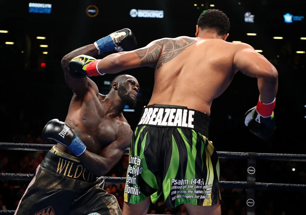 Deontay Wilder kontra Dominic Breazeale Deontay Wilder kontra Dominic Breazeale