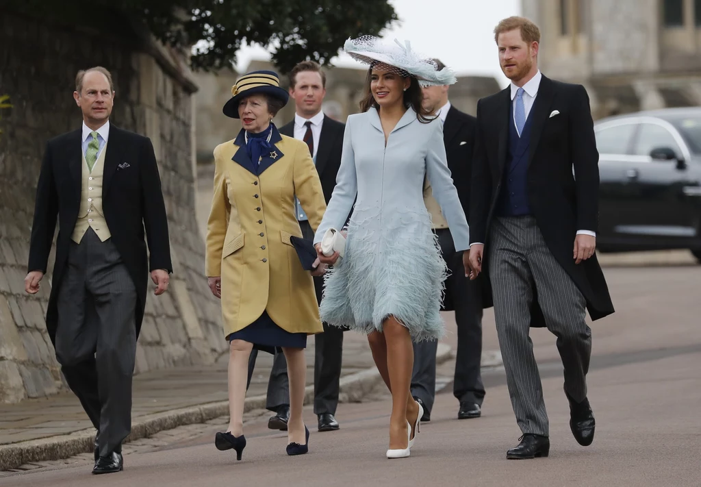 Lady Frederick Windsor i książę Harry Lady Frederick Windsor i książę Harry