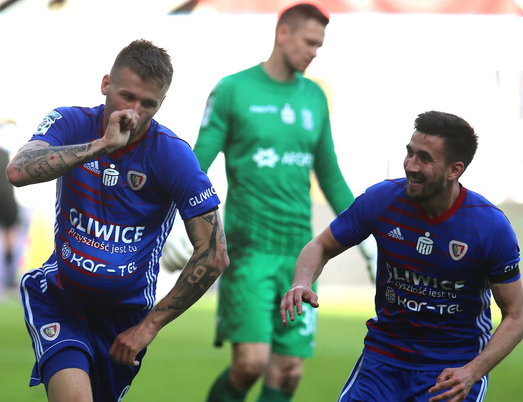 Piast Gliwice - Lech Poznań 1-0. Piast mistrzem Polski Piast Gliwice - Lech Poznań 1-0. Piast mistrzem Polski