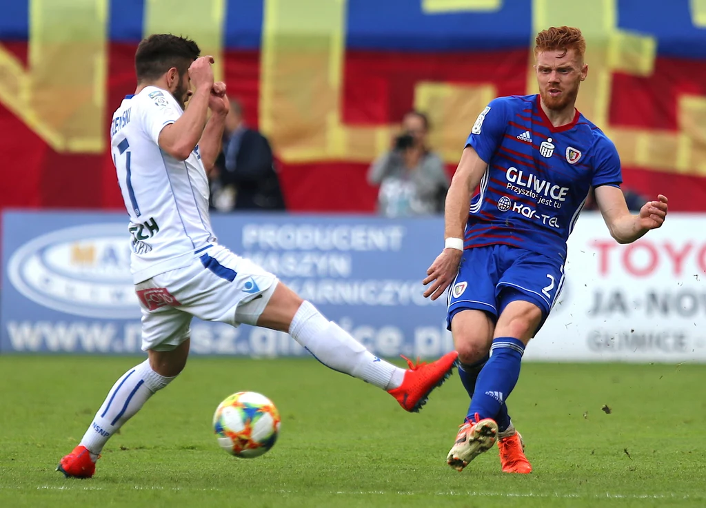 Piast Gliwice - Lech Poznań 1-0. Piast mistrzem Polski Piast Gliwice - Lech Poznań 1-0. Piast mistrzem Polski