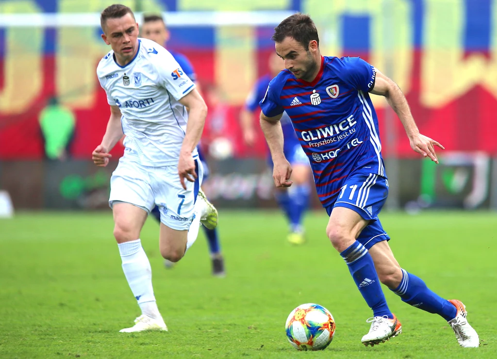 Piast Gliwice - Lech Poznań 1-0. Piast mistrzem Polski Piast Gliwice - Lech Poznań 1-0. Piast mistrzem Polski