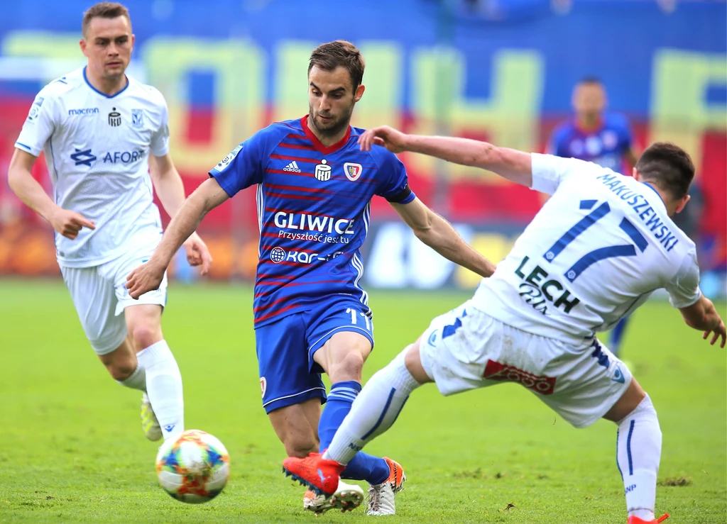 Piast Gliwice - Lech Poznań 1-0. Piast mistrzem Polski Piast Gliwice - Lech Poznań 1-0. Piast mistrzem Polski