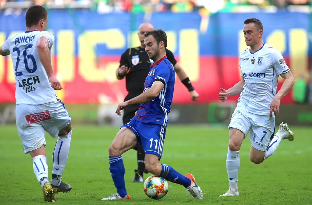 Piast Gliwice - Lech Poznań 1-0. Piast mistrzem Polski Piast Gliwice - Lech Poznań 1-0. Piast mistrzem Polski