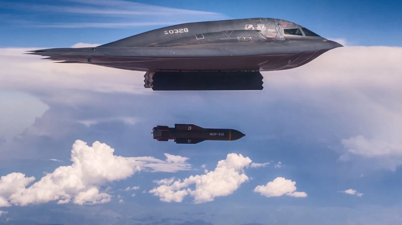 Amerykanie testują bombę GBU-57 zrzucaną przez B-2 Spirit