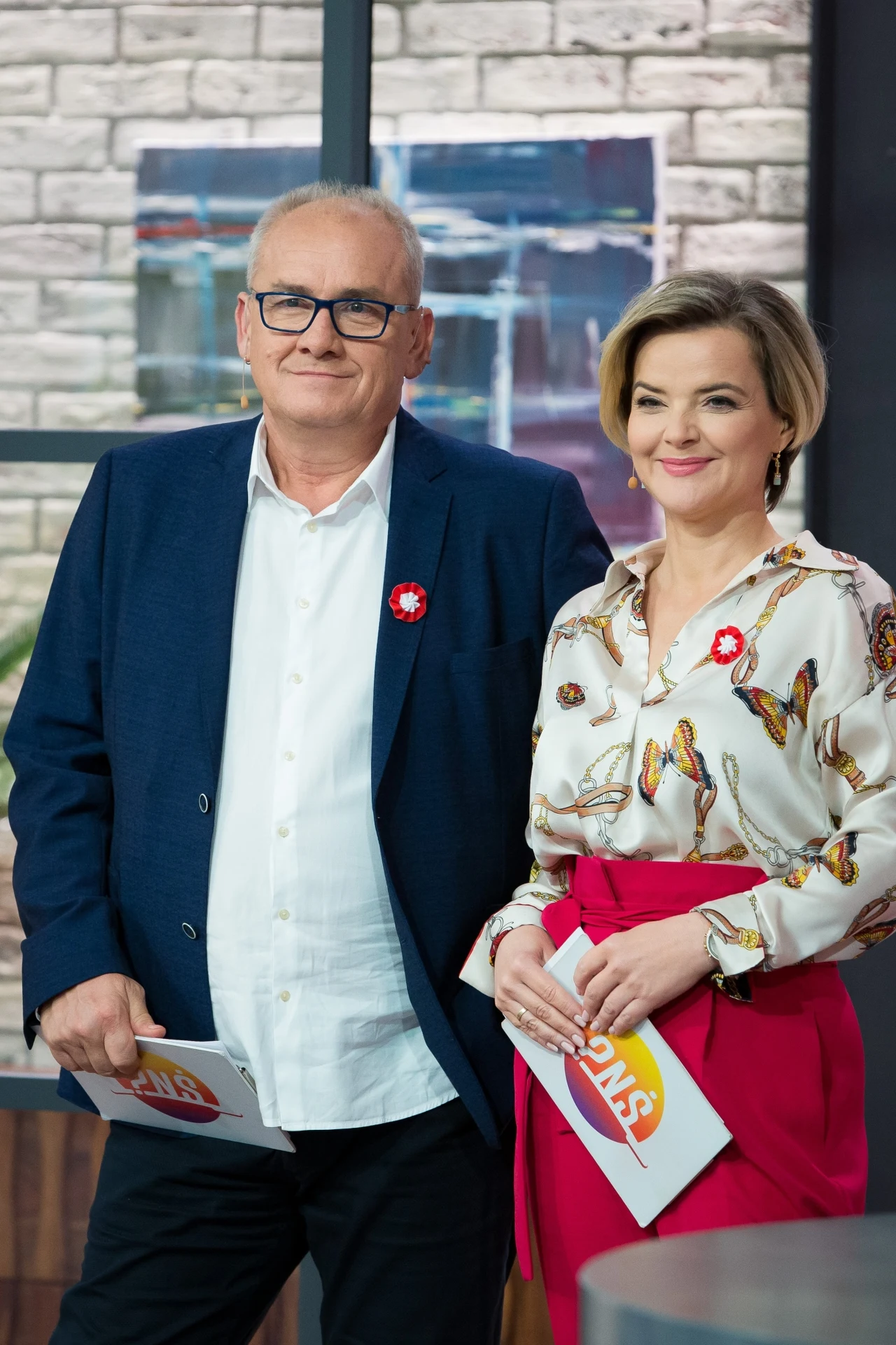 Michał Olszański i Monika Zamachowska w "Pytaniu na śniadanie"