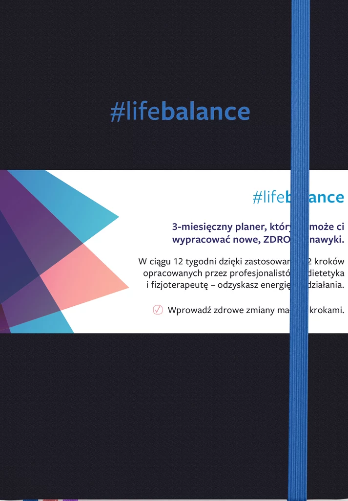 Planer #lifebalance. 12 tygodni do zdrowego stylu życia, Ludmiła Podgórska i Marta Waszkiewicz 