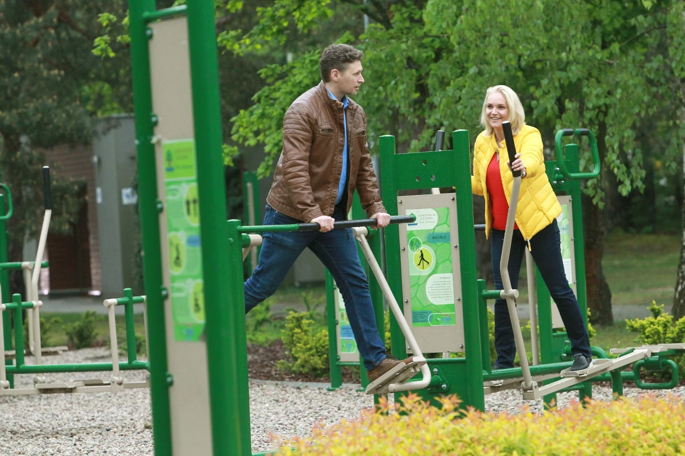 Dominika Figurska z mężem