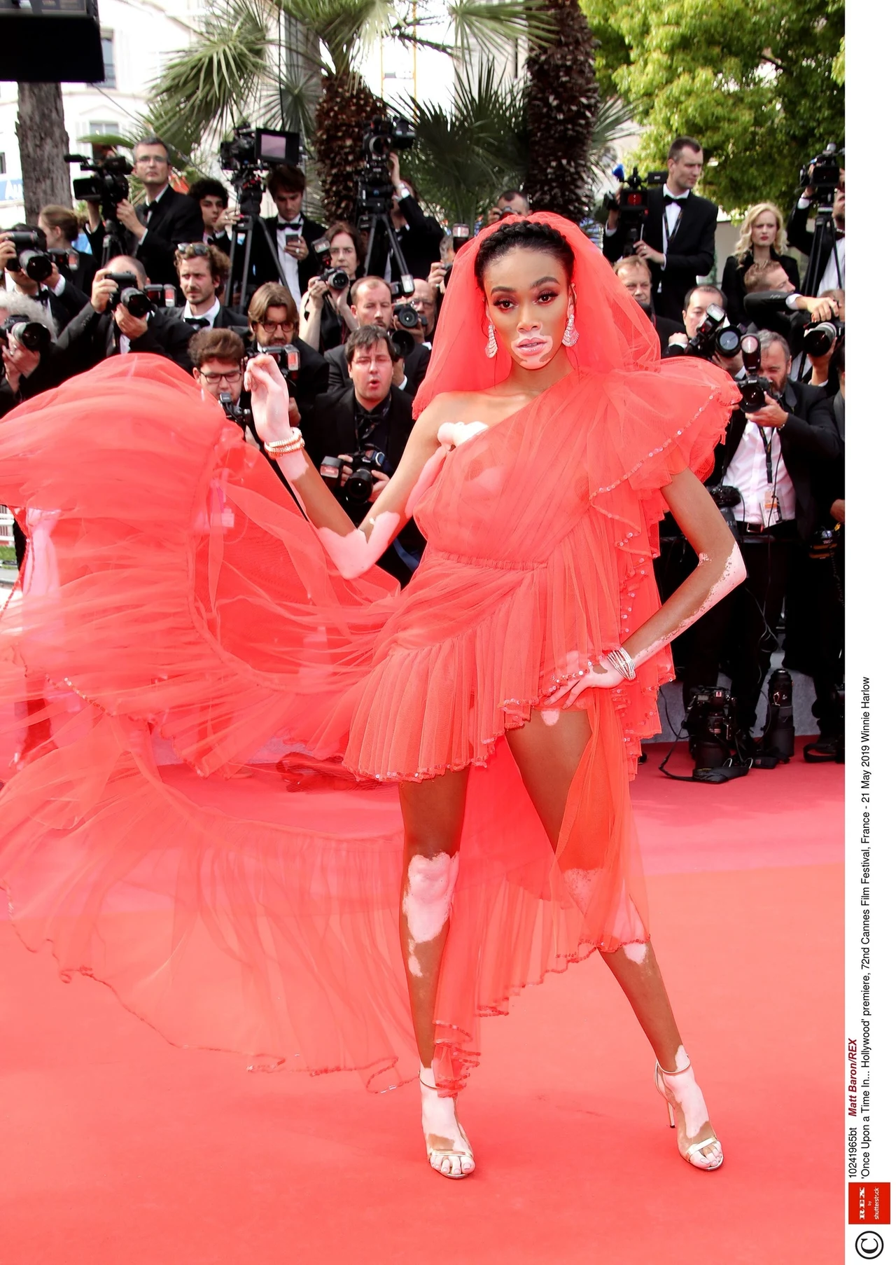 Winnie Harlow w Cannes Winnie Harlow w Cannes