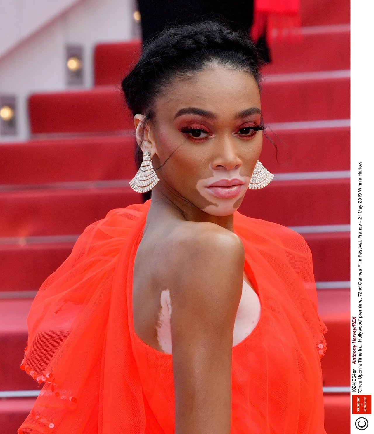 Winnie Harlow w Cannes Winnie Harlow w Cannes