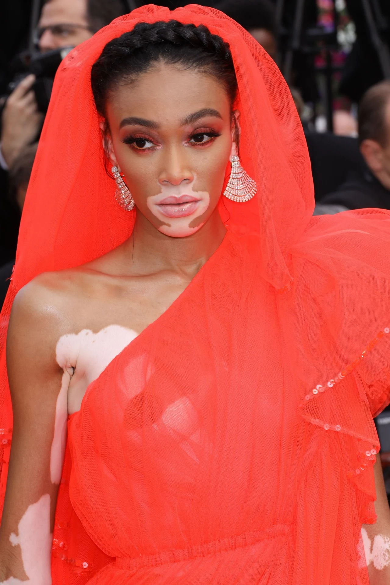 Winnie Harlow w Cannes, fot. HAEDRICH/VU/SIPA/SIPA/East News Winnie Harlow w Cannes, fot. HAEDRICH/VU/SIPA/SIPA/East News