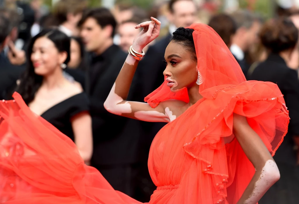 Winnie Harlow w Cannes, fot. Asatur Yesayants/SPUTNIK Russia/East News Winnie Harlow w Cannes, fot. Asatur Yesayants/SPUTNIK Russia/East News