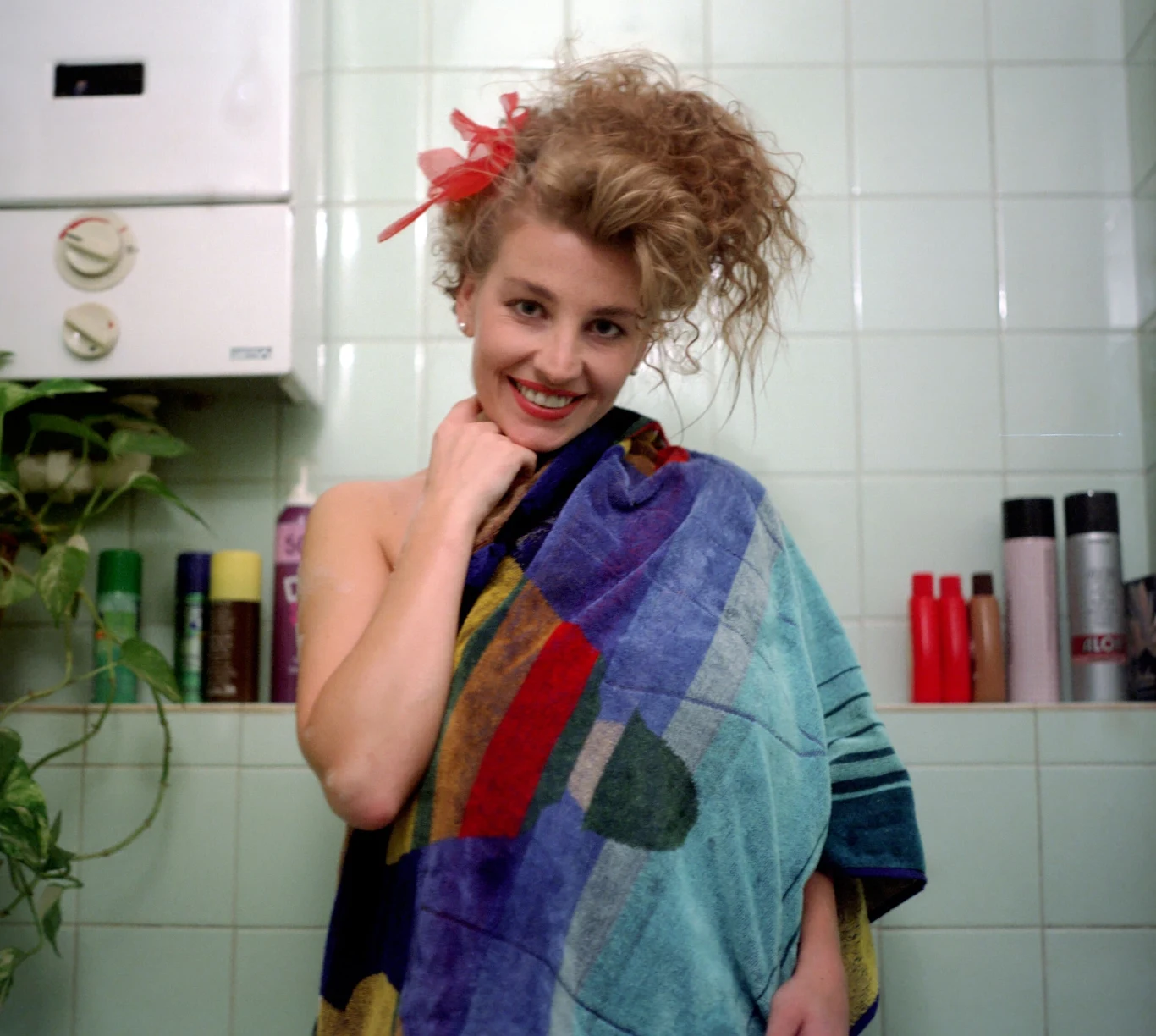 Danuta Lato - ujęcie z serialu "W Labiryncie"