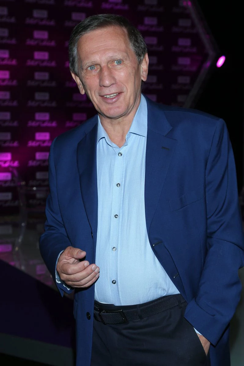 Jan Englert podczas nagrania programu telewizyjnego. Warszawa Jan Englert podczas nagrania programu telewizyjnego. Warszawa