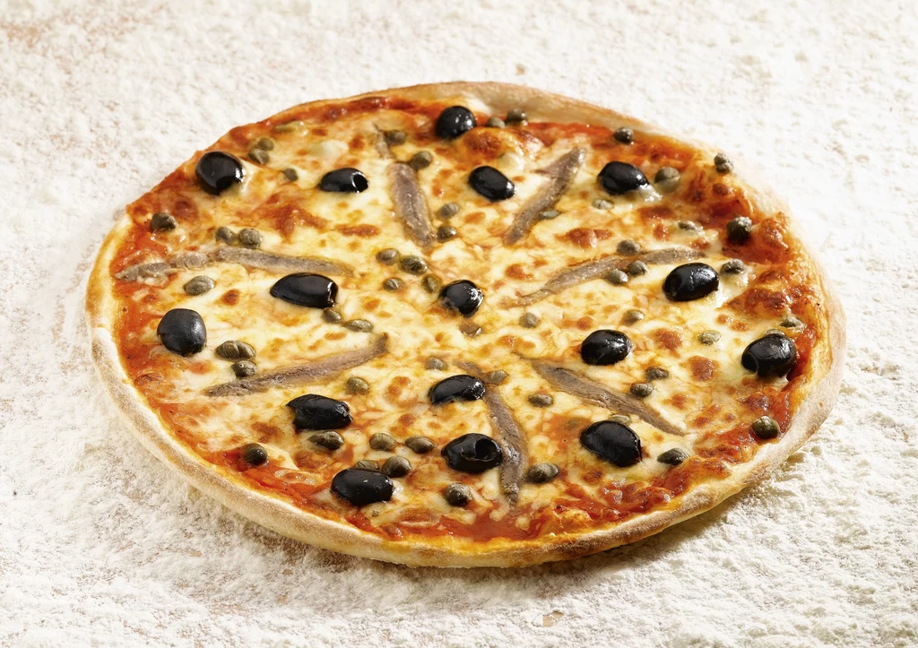 Pizza z oliwkami