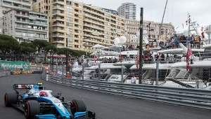 Robert Kubica podczas treningu przed GP w Monako