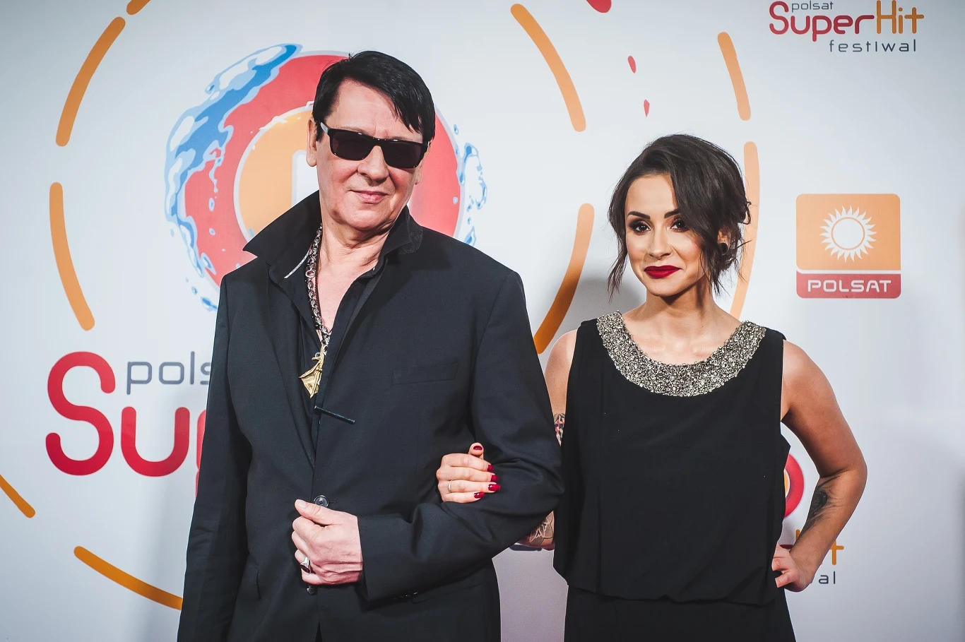 Maciej Maleńczuk wraz z partnerką Anetą Adamczyk Maciej Maleńczuk wraz z partnerką Anetą Adamczyk