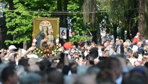 Pielgrzymka mężczyzn i młodzieńców do Matki Boskiej Piekarskiej