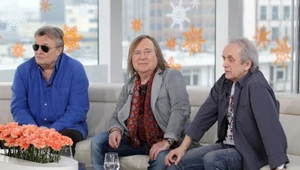Romuald Lipko (w środku) i Tomasz Zeliszewski (z prawej) reaktywowali Budkę Suflera bez Krzysztofa Cugowskiego (z lewej)