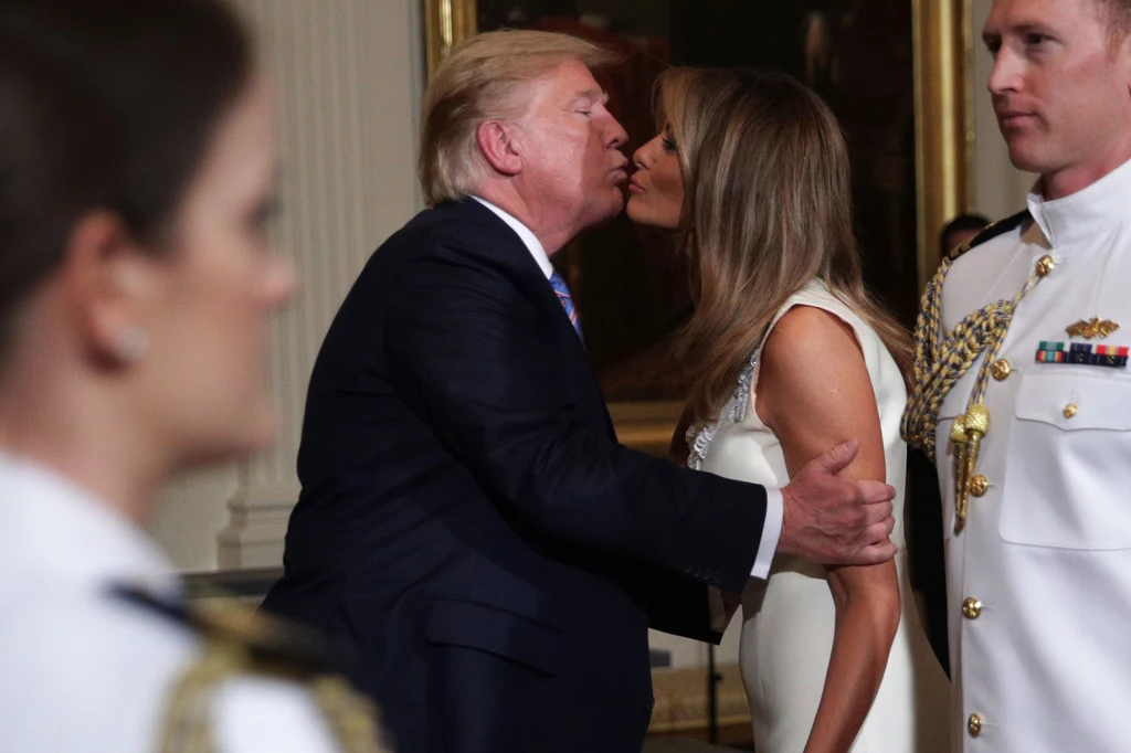 Melania Trump, Donald Trump. Biały Dom Melania Trump, Donald Trump. Biały Dom