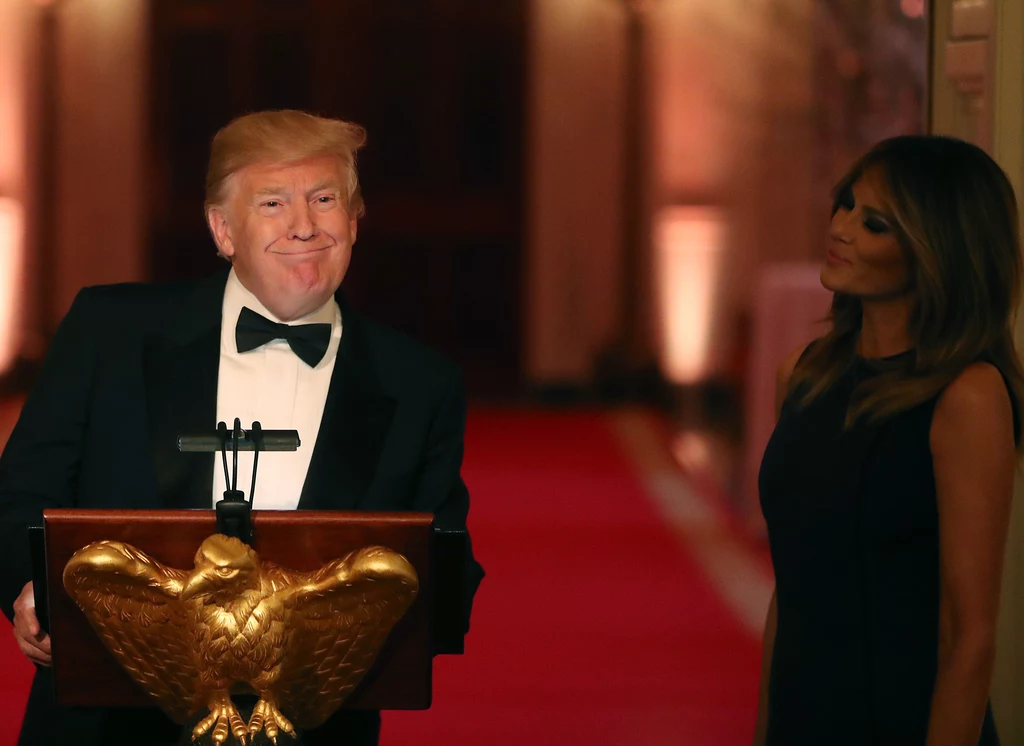 Melania Trump, Donald Trump. Biały Dom Melania Trump, Donald Trump. Biały Dom