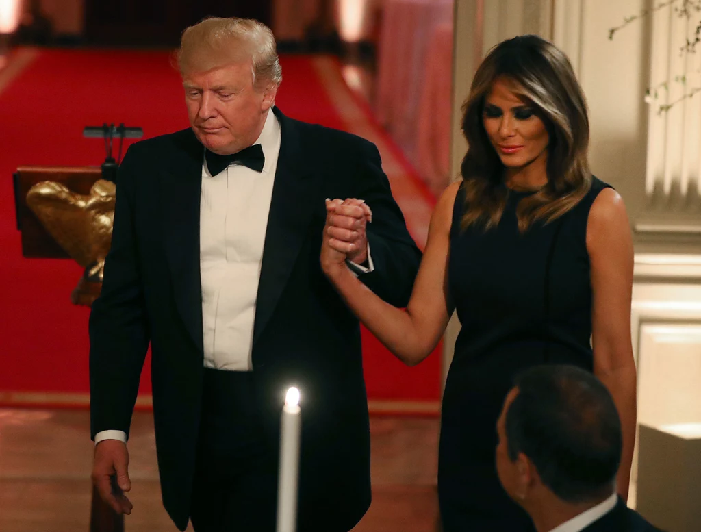 Melania Trump, Donald Trump. Biały Dom Melania Trump, Donald Trump. Biały Dom