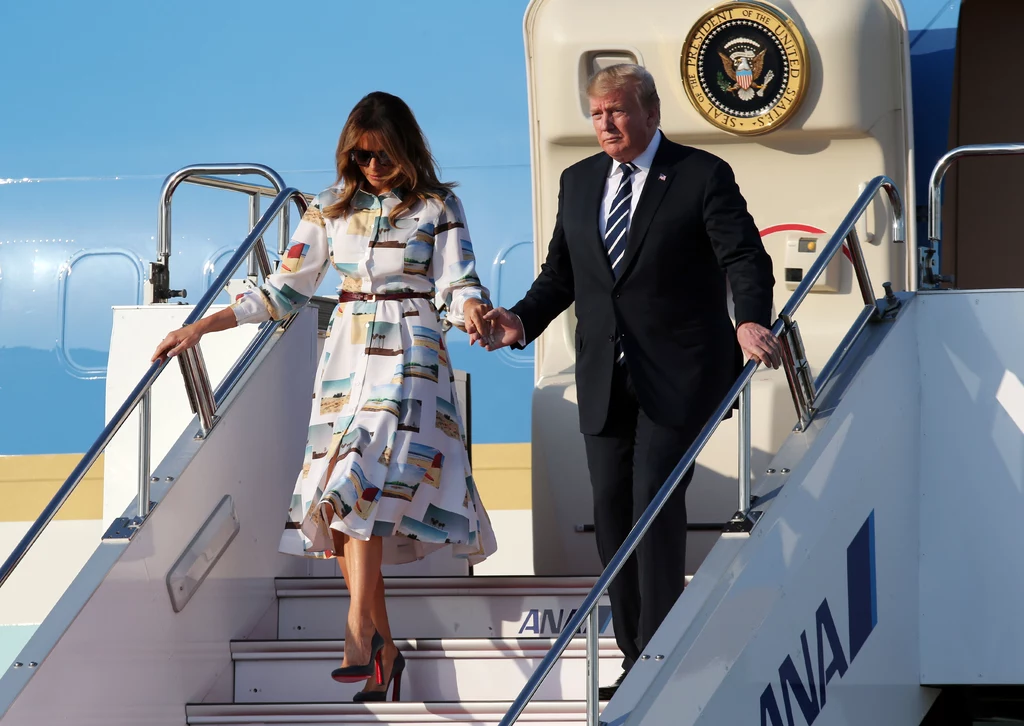 Melania Trump, Donald Trump w podróży Melania Trump, Donald Trump w podróży