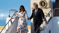 Melania Trump, Donald Trump w podróży 