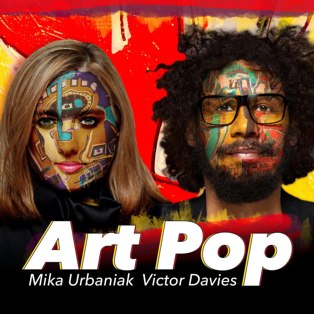 Mika Urbaniak i Victor Davies na okładce wspólnej płyty "Art Pop"