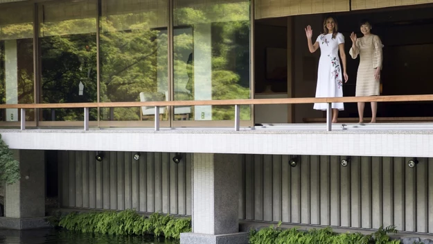 Melania Trump. Japonia 