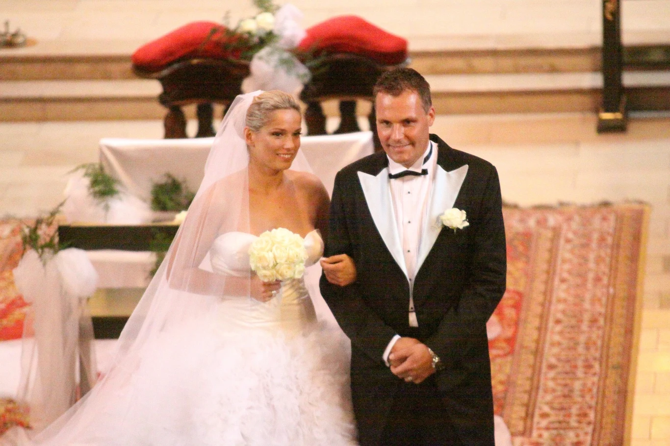 Joanna Liszowska i Ola Serneke w dniu ślubu, 2010 r., fot. Radosław Salasiński