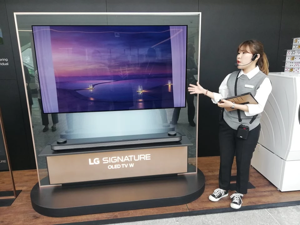 W Magok LG Science Park można obejrzeć najnowsze telewizory OLED LG 