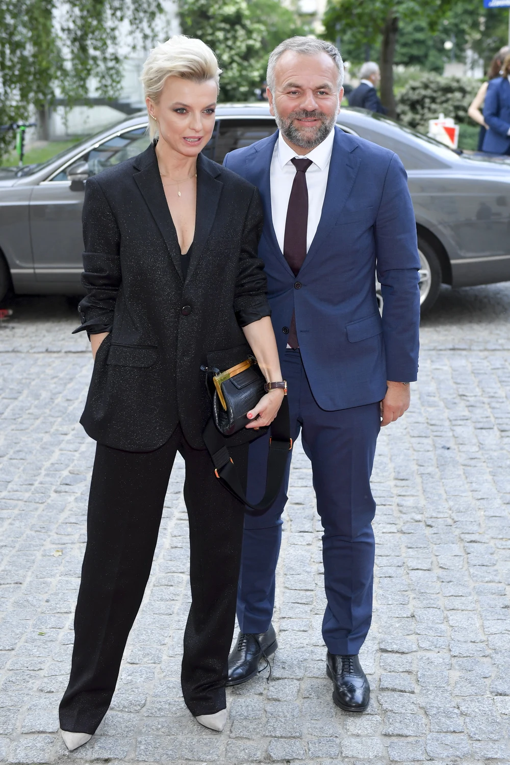 Kasia Sokołowska z partnerem Arturem Kozieją