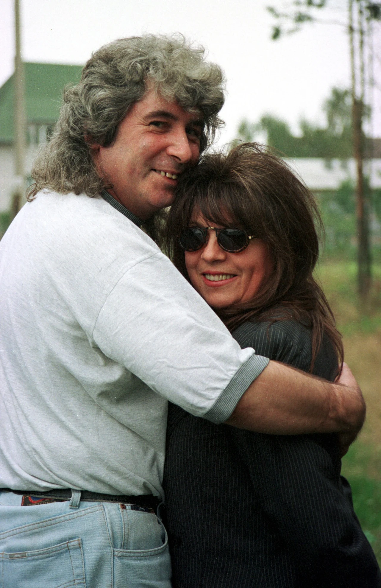 Krystyna Prońko i Janusz Koman, 1997 r., fot. AGMA