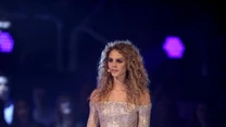 Simone Kowalski w finale programu "Germany's Next Top Model", 23 maja 2019, Dusseldorf. Pochodząca z Polski dziewczyna wygrała 14. edycję programu.