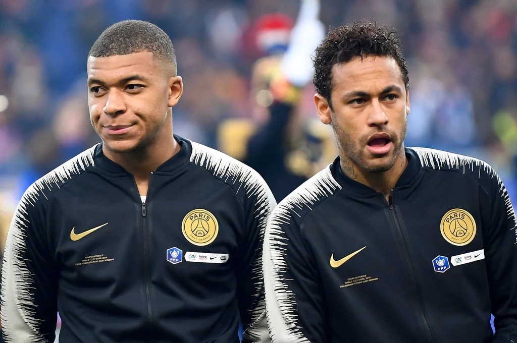Kylian Mbappe i Neymar Kylian Mbappe i Neymar